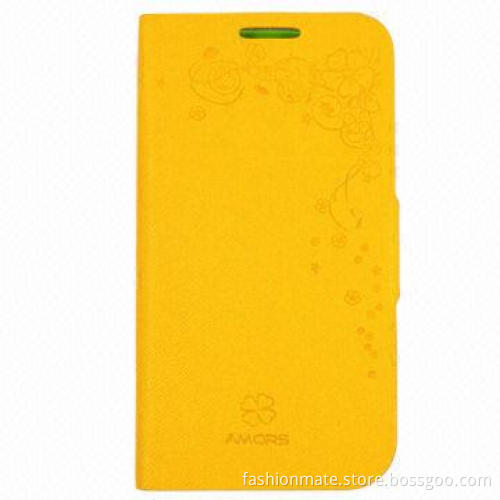 PU Leather Cases for iPhone 5C with Matte, Textured, Natural, Embossed, Glossy